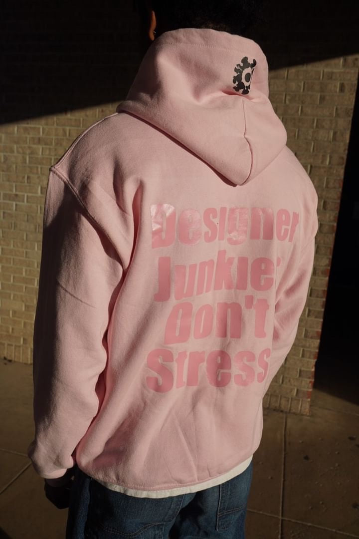 Designer junkie hoodie*PinkonPink