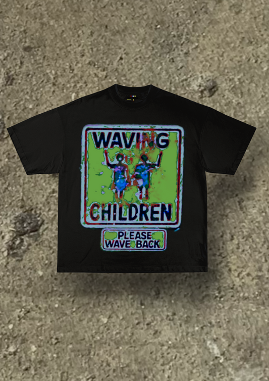 Waving Children Tee
