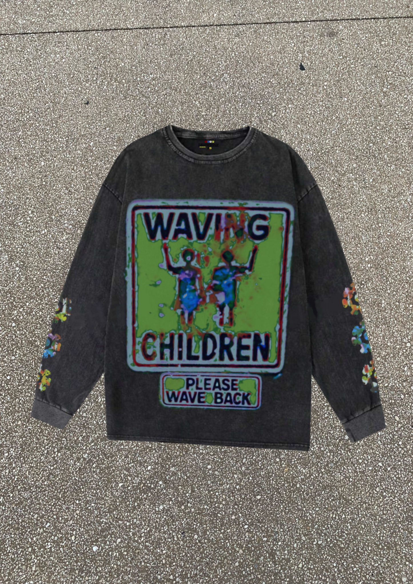 Waving children Sweater